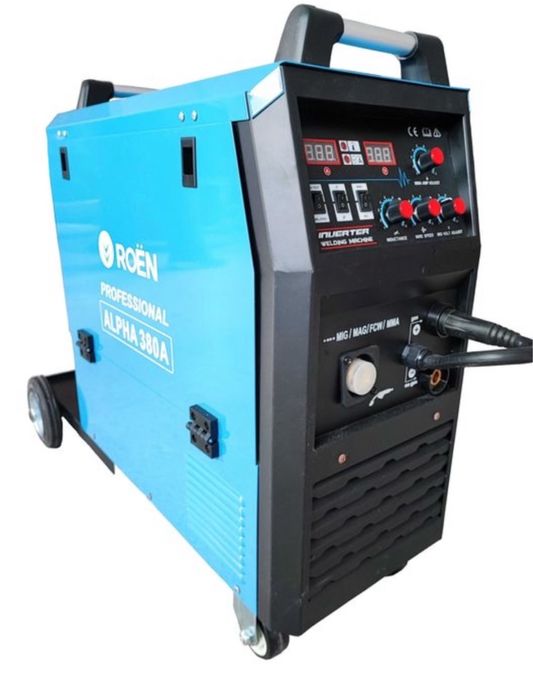 Професионален заварачен апарат ТЕЛОПОДАВАЩО + ЕЛЕКТРОЖЕН 380 Ампера