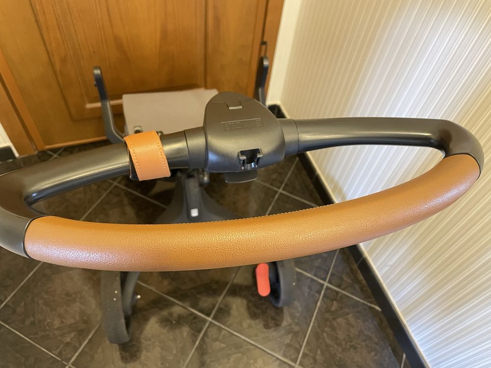 Stokke® Xplory® X + бебешки кош - цвят Modern Grey