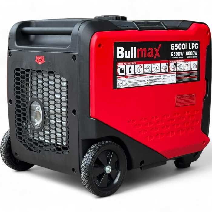 Инверторен агрегат за ток Bullmax 6500i LPG,6.4kW, 5.4kW Бензин, Газ