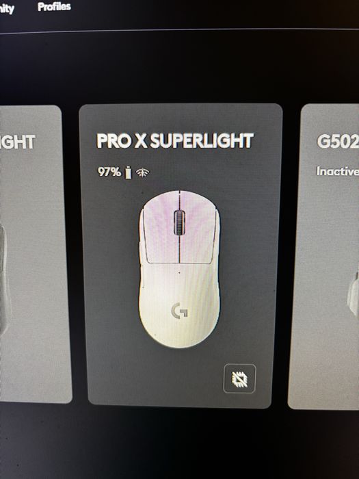 Logitech pro x superlight white