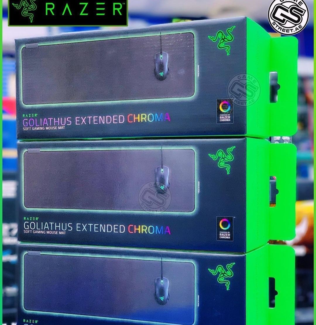 Топ! Коврик с подсветкой RAZER Goliathus chroma XL Extended (1шт)