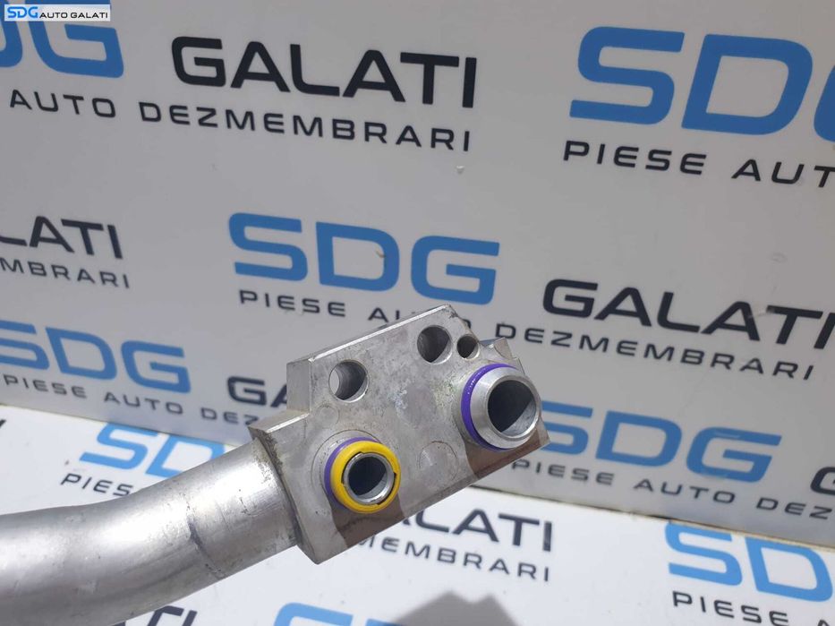 Conducta Furtun Radiator Compresor Aer Conditionat AC Clima Audi A4 B8 2.0 TDI 2008 - 2015 Cod 8K2260712E 8K0260753D