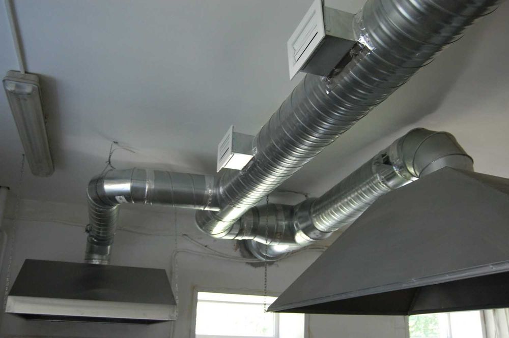 Вентиляция, Монтаж, Вытяжные зонты, Чистка