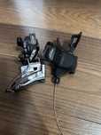 Scimbator foi shimano slx + maneta shimano deore