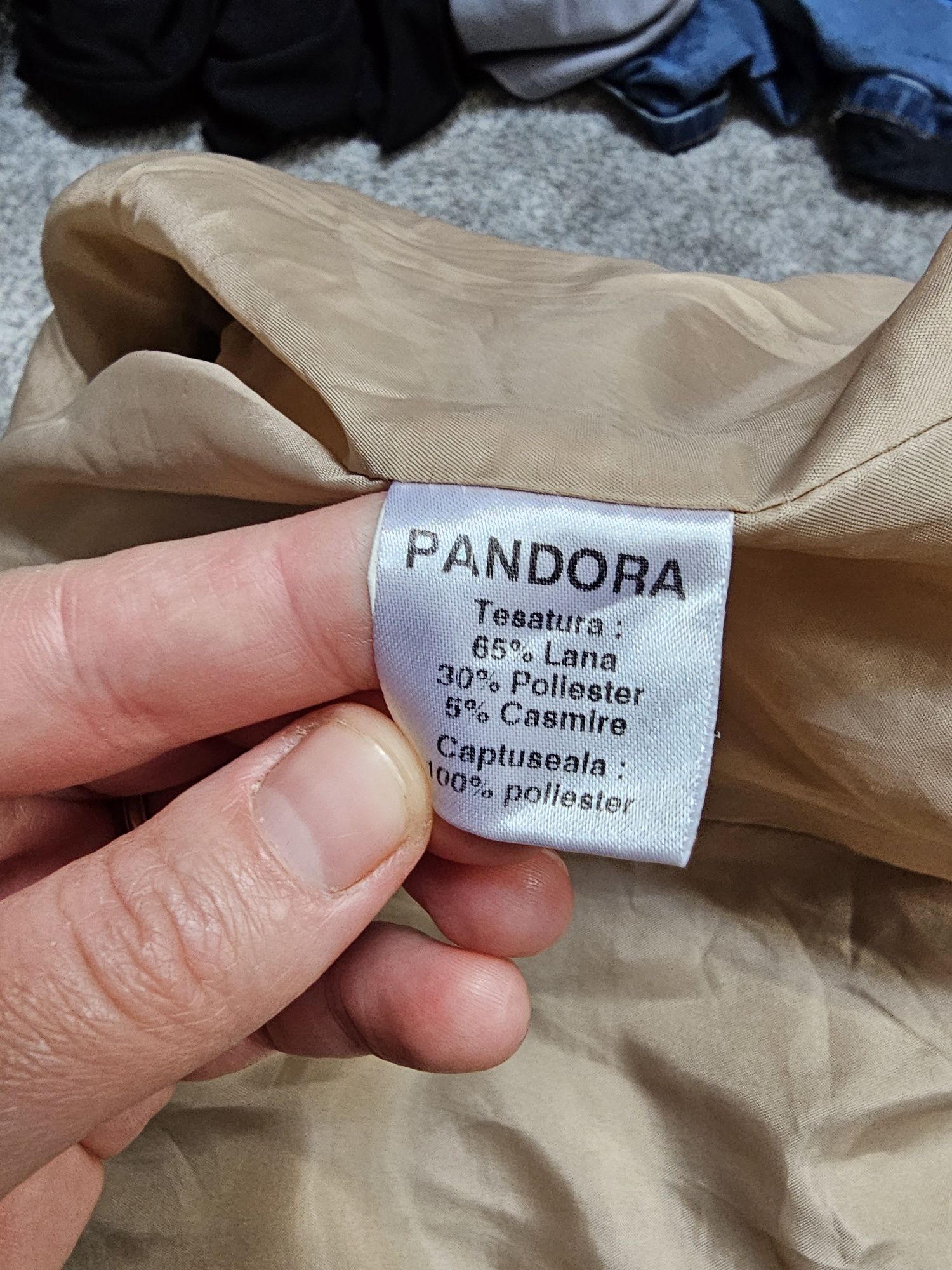 Palton subtire primavara/toamna Pandora