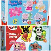 Diverse modele puzzle Trefl: Peppa Pig, Bing si Prietenii