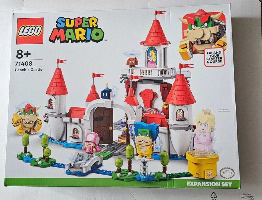 SIGILAT! LEGO Super Mario CASTELUL MARE a lui Peach 71408