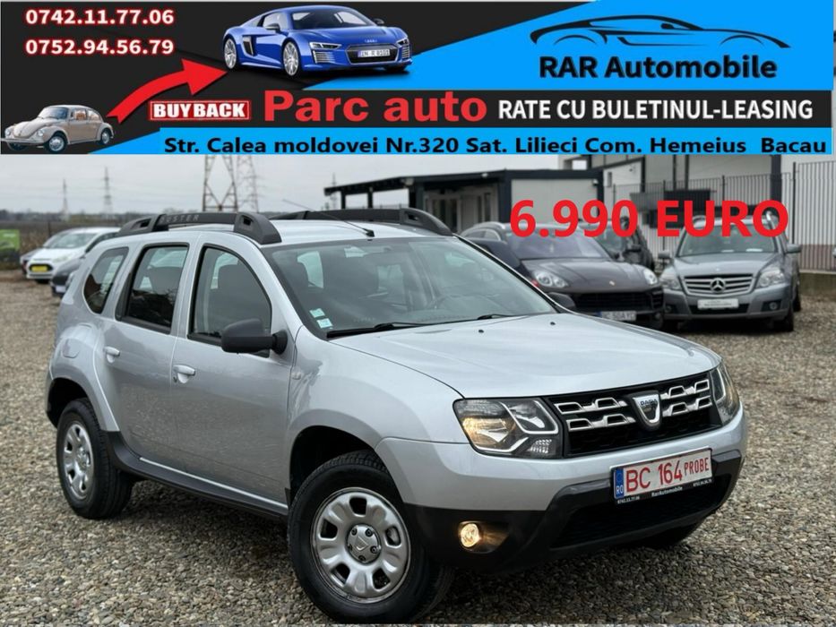 Dacia Duster 1.5dCi 110CP 11.2014 Carlig Rate Garantie Buy-Back