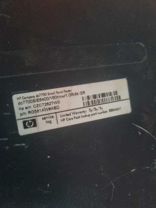 PC HP în stare foarte bună