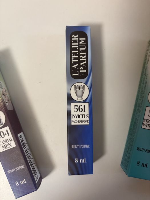 Малки отливки на парфюми по 8ml.