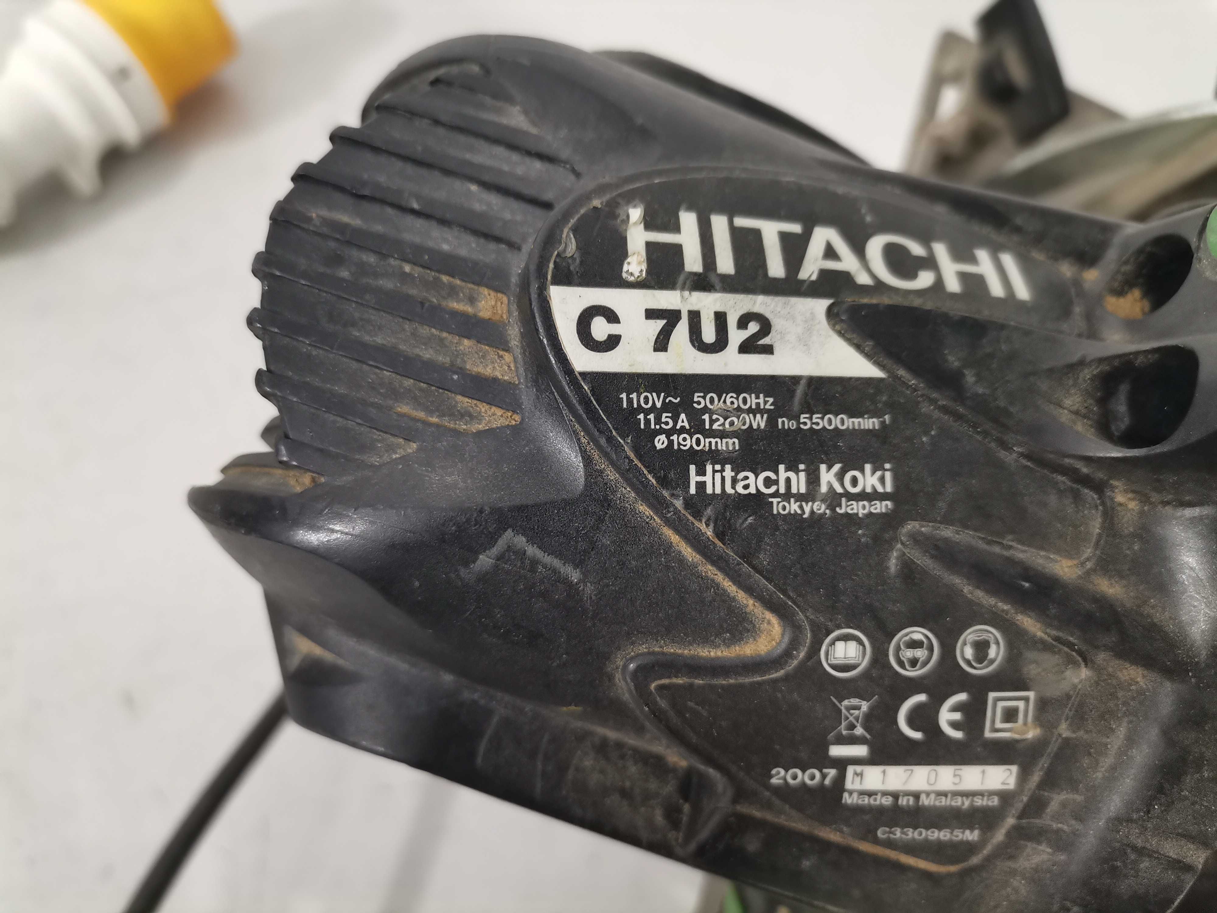 Ръчен циркуляр - Hitachi 110 V / 1200 W