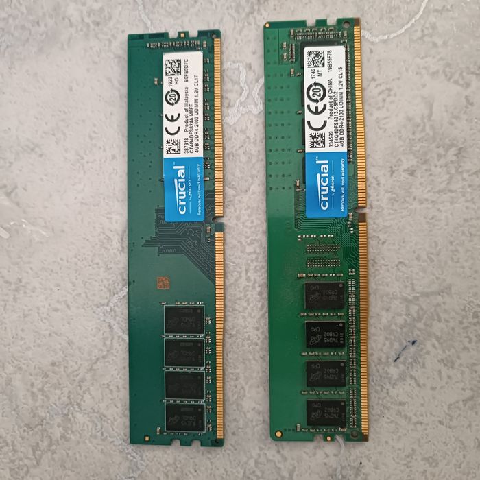 Оперативная память DDR4 8gb(2×4)