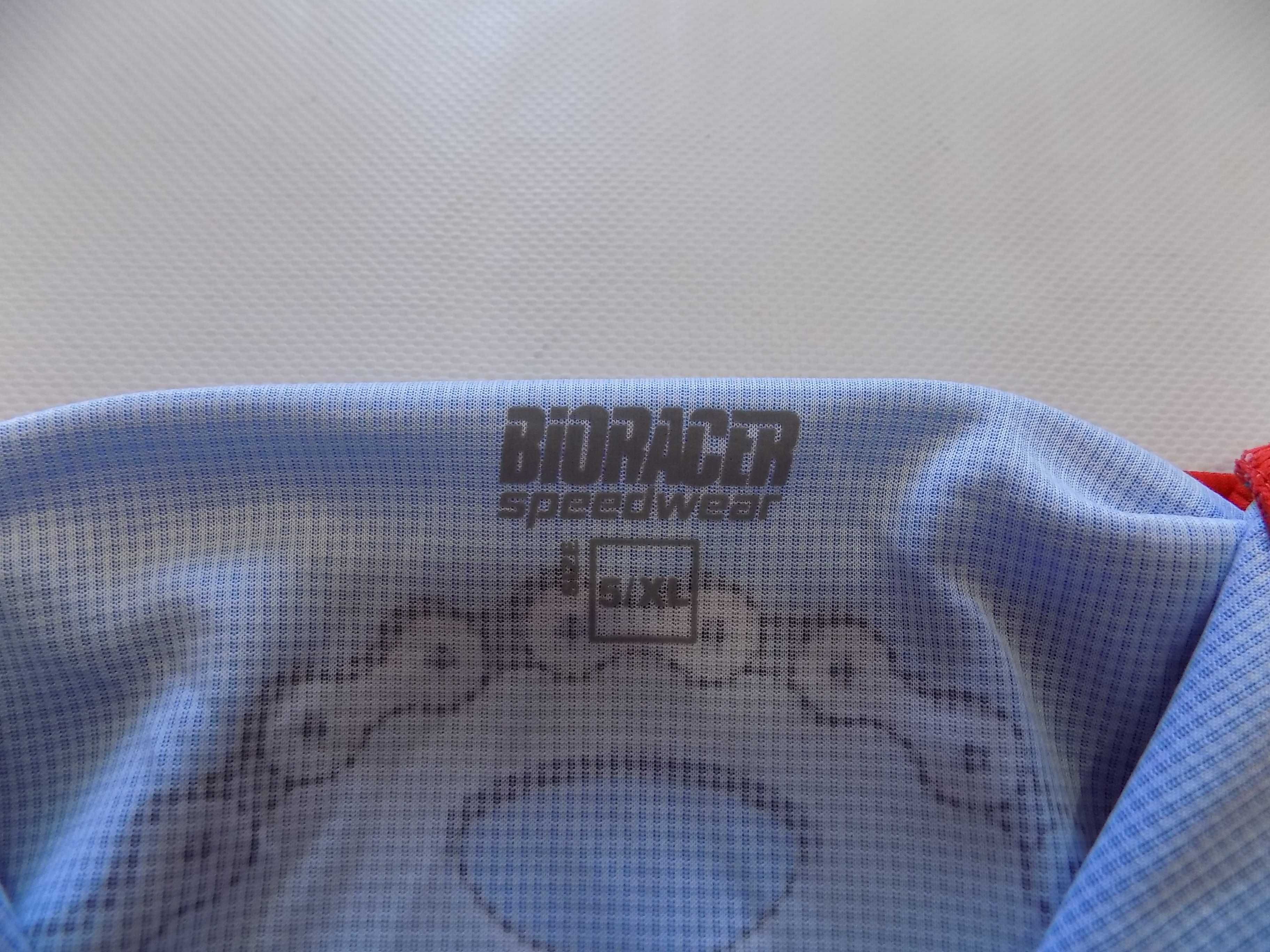 вело джърси bio racer/biemme тениска шосейно колоездене оригинал XL/M