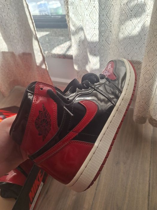 Jordan 1 patent bred full box