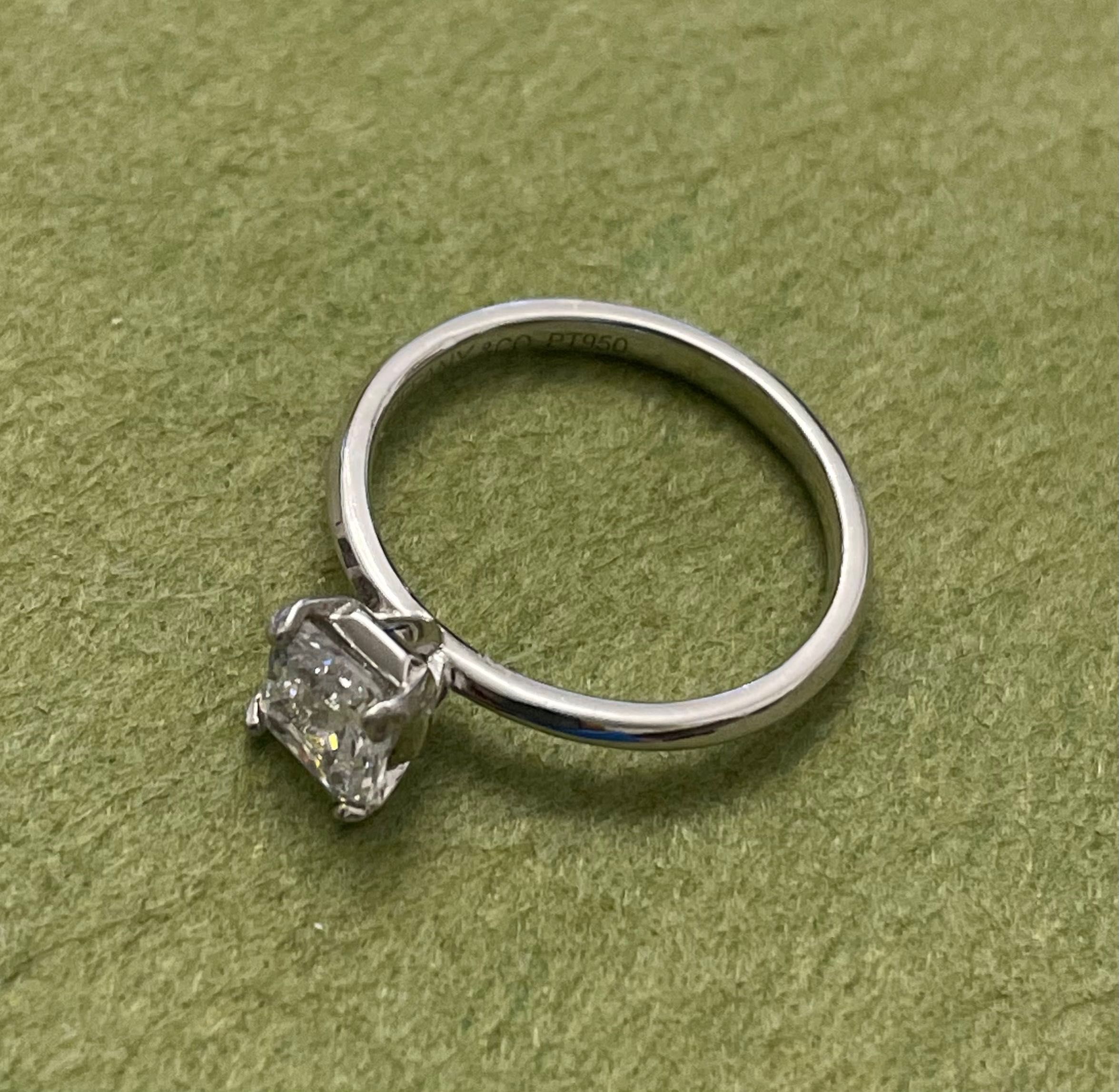 Дамски  пръстен модел Tiffany & Co, сребро, N 52