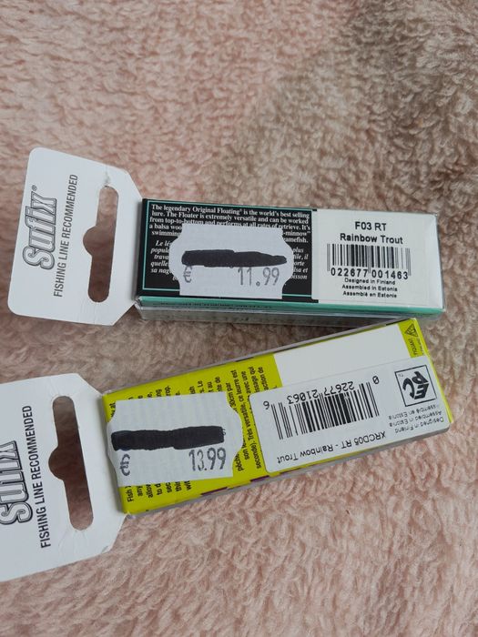 Voblere rapala 11buc