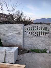 Gard placi de beton