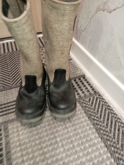 Продам сапоги теплые