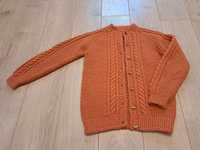 Cardigan/jerseu tricotat manual
