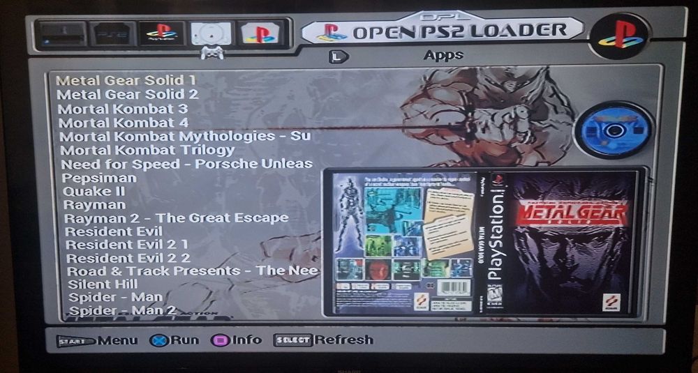 Playstation 2 хак със 170 игри Playstation 1 и Playstation 2