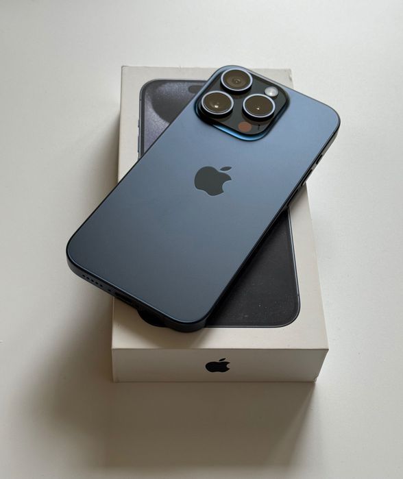 iPhone 15 Pro 128 Gb Blue Titanium