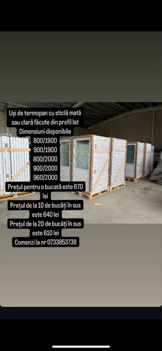Usi termopan noi