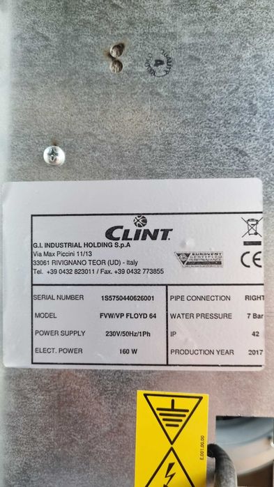 Ventiloconvector de vanzare