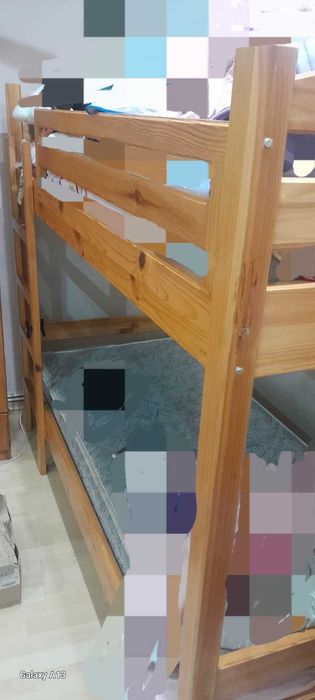 Двуетажно легло/2 единични/ + матрици
