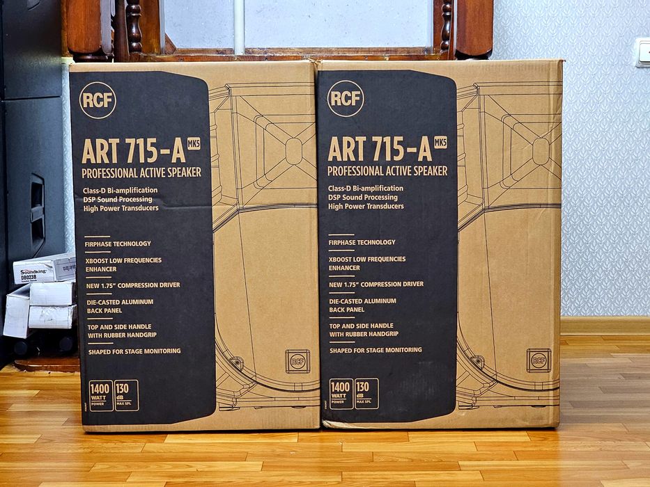 Новая музыкальная аппаратура RCF & ELECTRO-VOICE