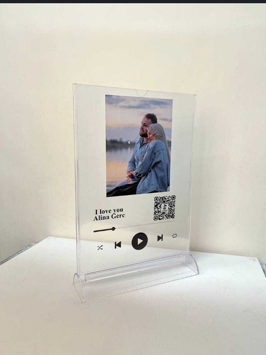 Фото рамка с гравировкой