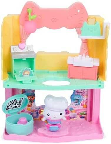 Нова Gabby's Dollhouse Кухня Кейки + Фигурка Аксесоари за Деца играчка