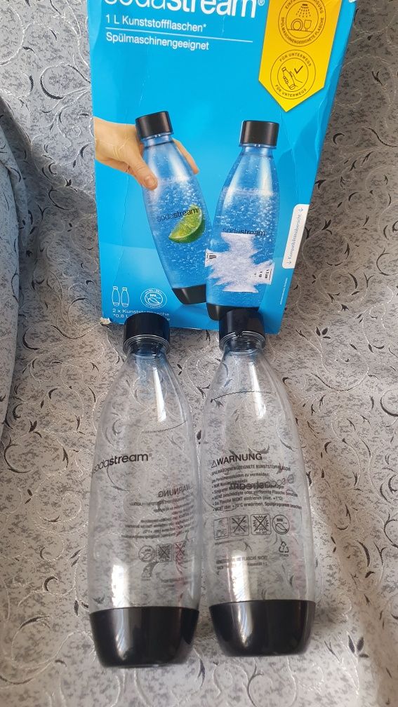 Sticlă sifon sodastream 1L (Duo, Easy, Power, Easy one touch)