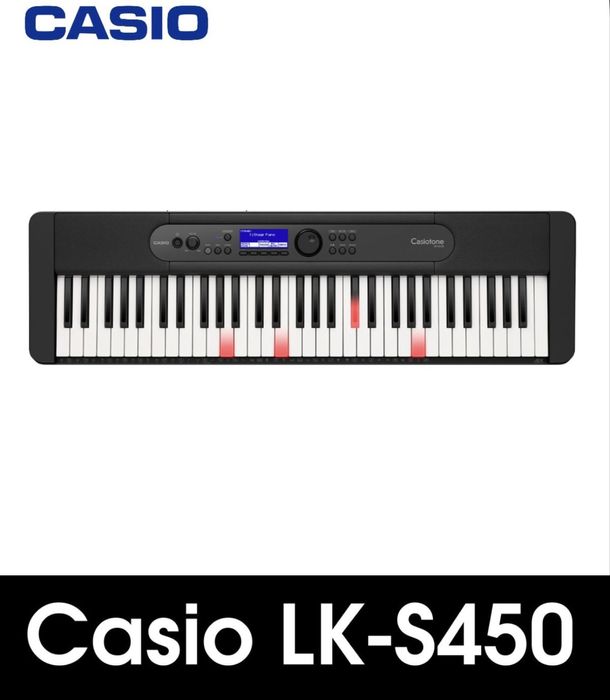 Синтезатор Casio LK S450 61 клавиша с подсветкой