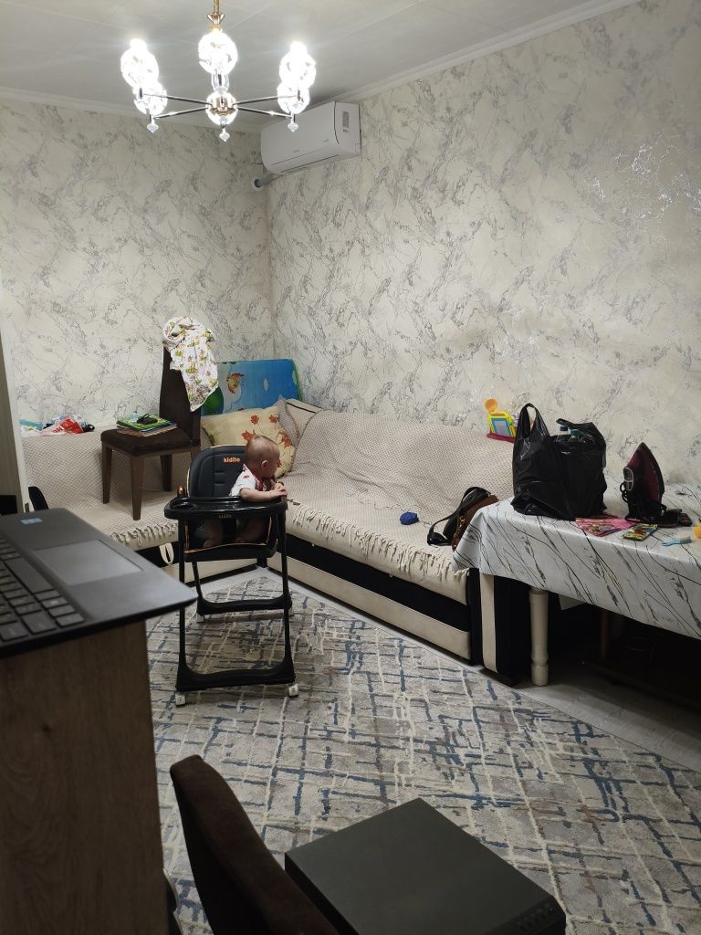 2х комнатная квартира переделанная в 3-х из 48 м²!