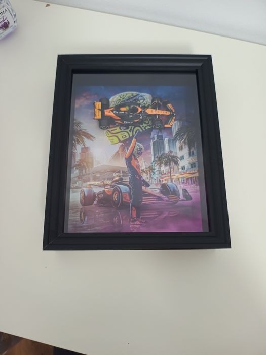 Tablou F1 25x20 lando norris