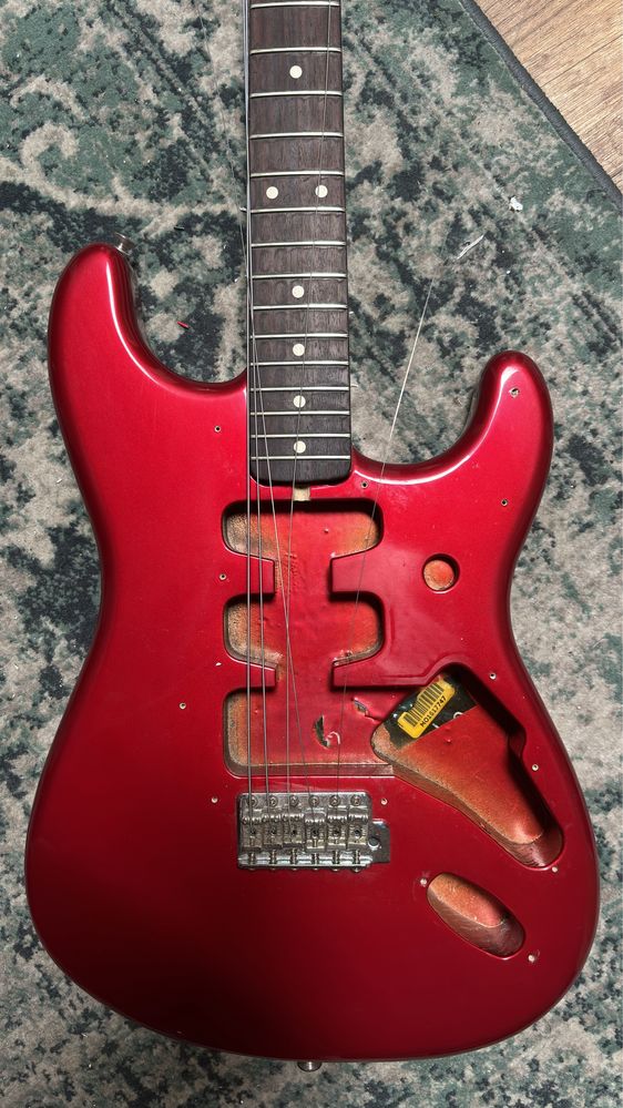 Fender Stratocaster ‘60s Candy Apple Red 2008