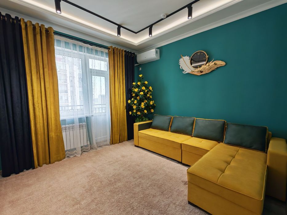 Сергили туманида 2 хонали квартира сотилади Евроремонт