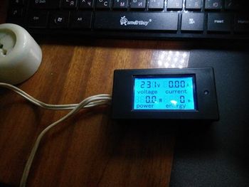 Електромер контролен с дисплей power meter ac