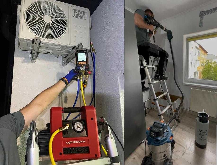 Montaj, Service, Igienizare si Instalare Aer Conditionat Clima Sibiu