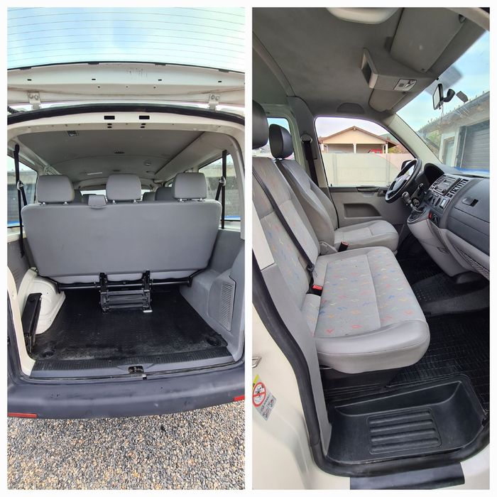 Vw t5 Transporter Caravele an 2009 motor 1,9 D 9 locuri Posib. rate