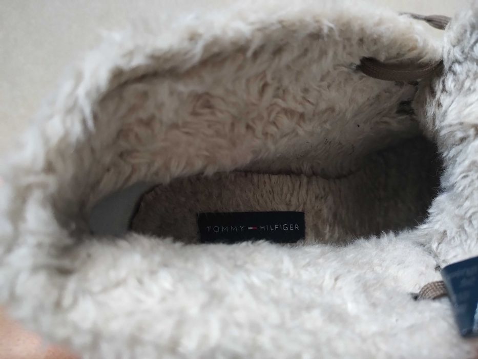 Дамски велурени боти Tommy Hilfiger