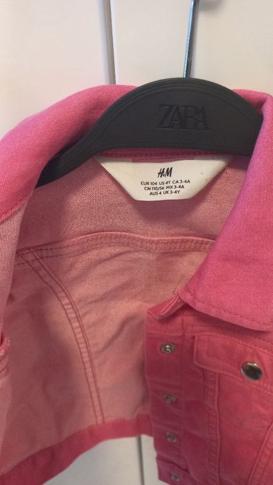 Geaca blugi fetite H&M, 3-4 ani