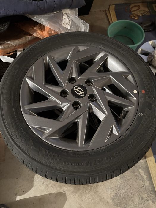 Elantra комплект родные литые диски и летние шины 205/55 16