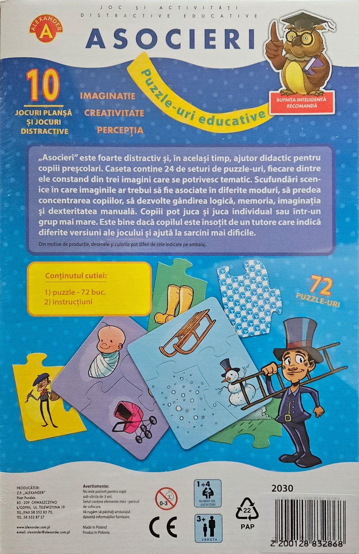 Joc Montessori "Asocieri" (nou)