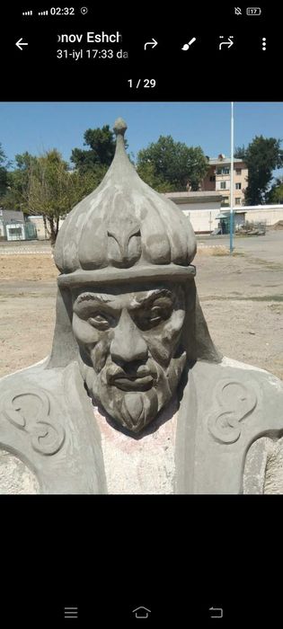 Хайкалтарошлик хизмати, скульптура услуги в пределах Республики