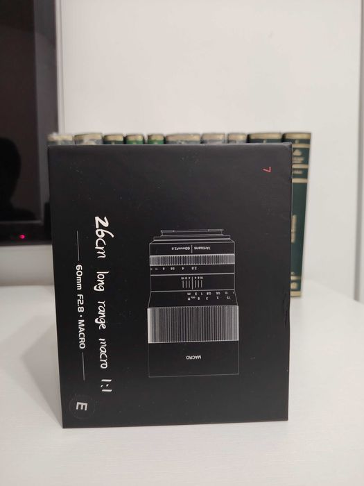 7Artisans 26 cm 60 mm F2. 8 macro