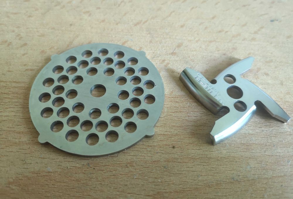 Cuțit și sită mașină de tocat manuală