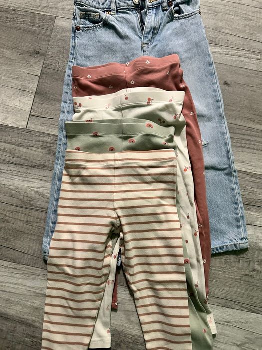 Pantaloni 4 perechi copii mărime 6 ani