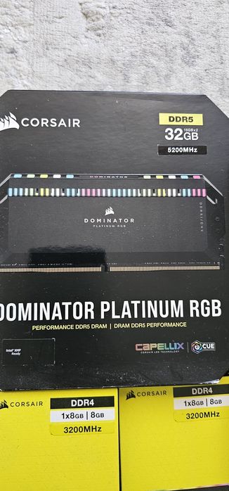 Corsair Platinum RGB 2x16,5200mhz,ddr5