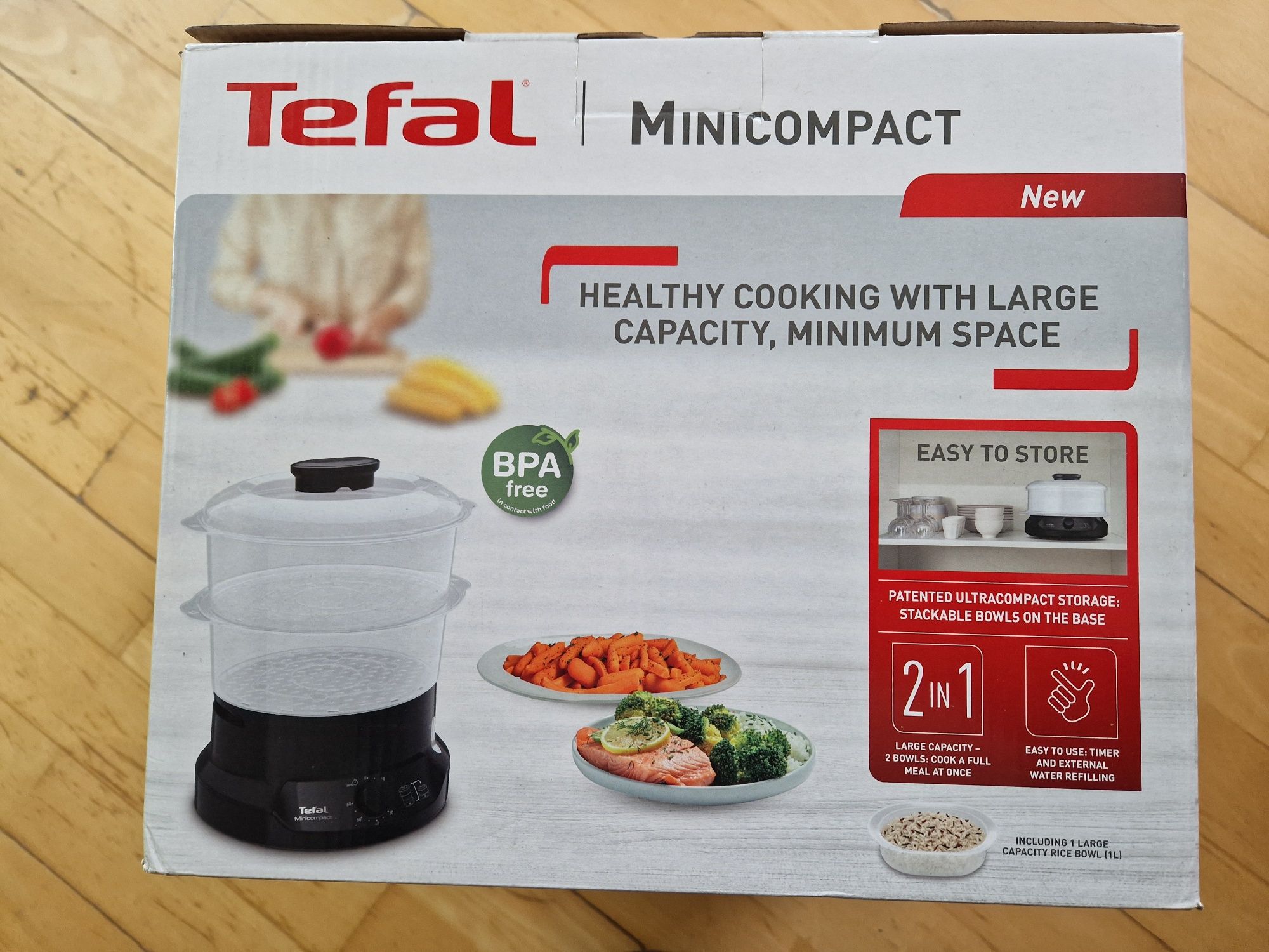 Aparat de gatit cu aburi Tefal